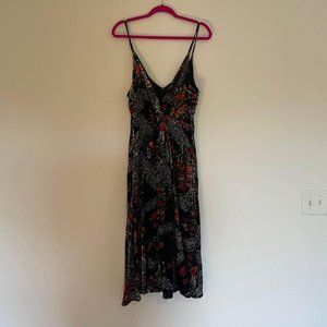 Anthropologie Velvet Eri + Ali tea length Dress